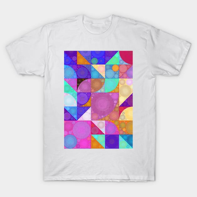 Bauhaus Bubbles T-Shirt by Dturner29